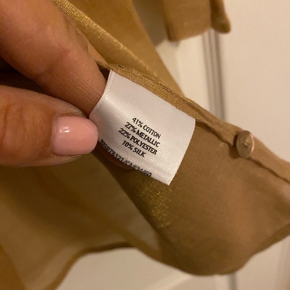 Eileen Fisher Metallic Top - Picture 12 of 12